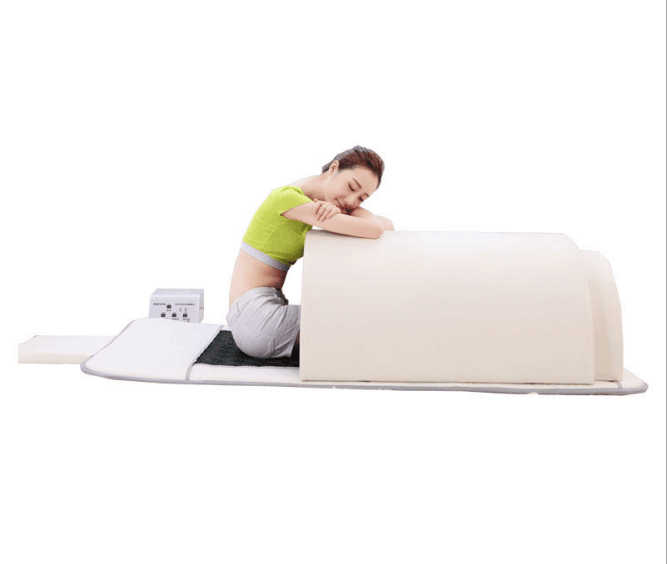 2021 new arrival 2 heating zones infrared sauna dome spa capsule  for upper dome and lower dome