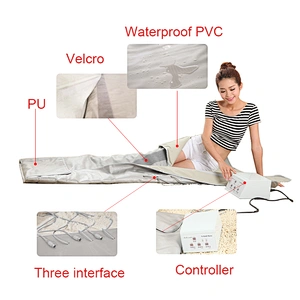 2021 Factory direct 3 zones Far  Infrared Sauna Blanket Slimming Device For Home  and Salon Use