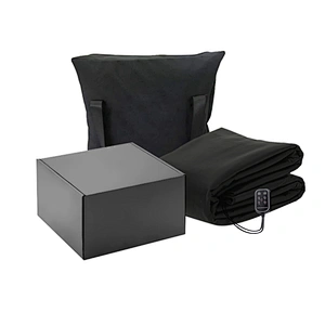 Far infrared muscle pain relax sauna slimming body wrap with one heating zone handle controller blanket