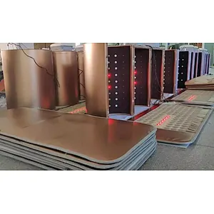 Factory direct sale home use spa golden bian stones low emf sauna dome