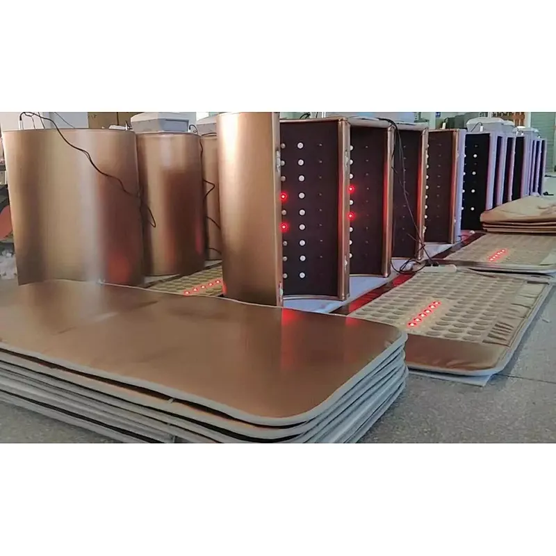 Factory direct sale home use spa golden bian stones low emf sauna dome
