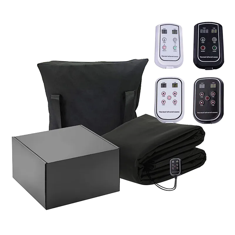 Sauna Blanket Infrared black purple Sauna Blanket with Zero emf