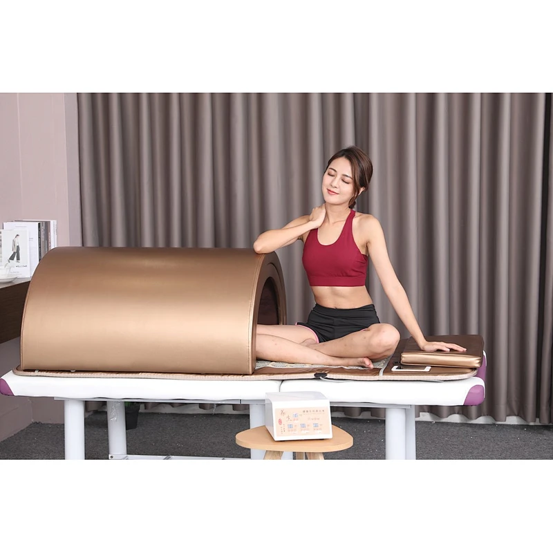 Heating Slimming Thermal 3 Zones Infrared Capsule Bed Detox Sauna Dome