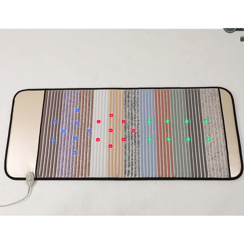 Hot sell product !Real Carbon fiber heating wire PEMF Photon lights infrared yoga mat
