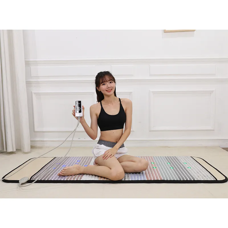 Infrared PEMF mat infrared sauna mattress infrared mat with PEMF and photon lights PEMF mat for yoga and meditation