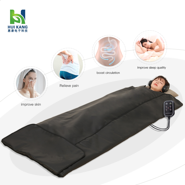 Best selling Low Emf Far Infrared Body Wrap Sauna Blanket For Weight Loss And Detox