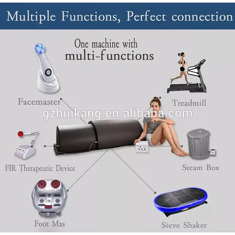 2022 new style  Portable luxurious 3 zones Detox Infrared Slimming Sauna Dome for weight loss