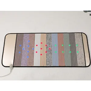 Portable PEMF Crystal Anion Balls And Photon Light Exercise weight loss and detox Home Use Infrared sauna mattress
