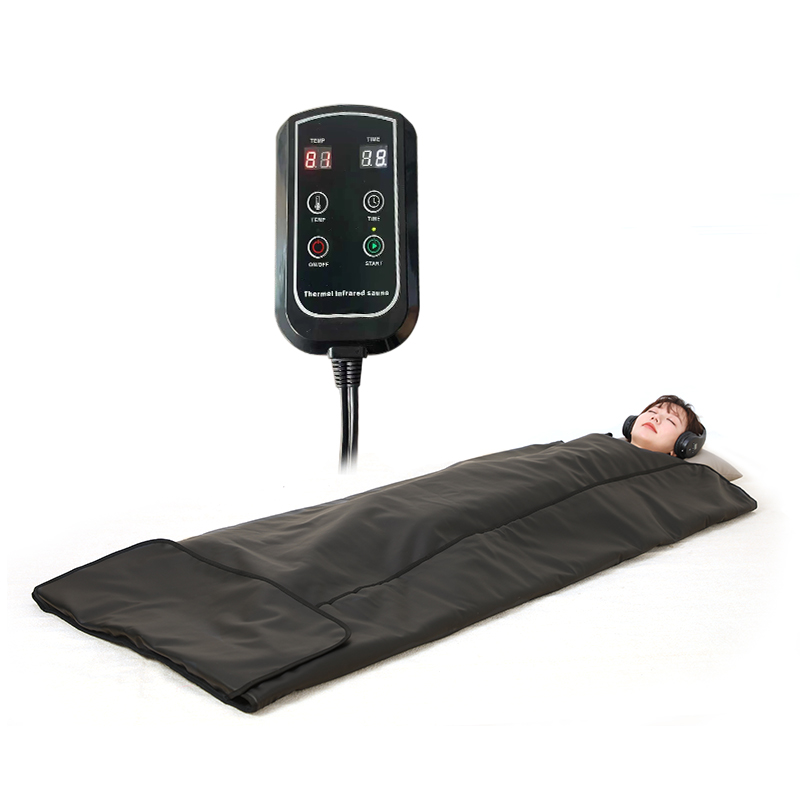 Factory Direct Sale Spa Detox Weight Loss Wrap Black Far Infrared Sauna Blanket