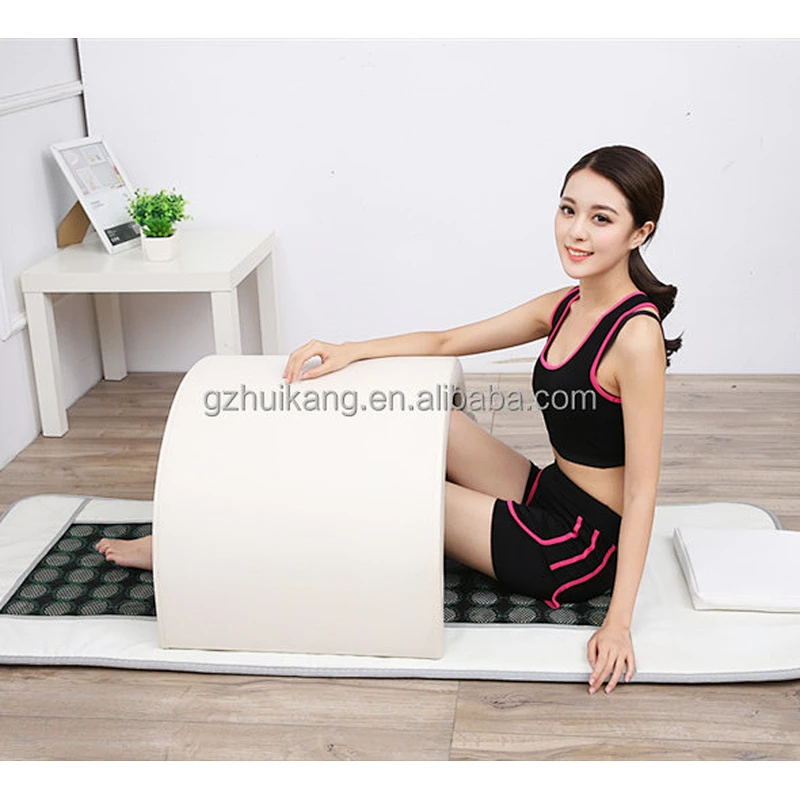 Mini size spa capsule germanium stone sauna dome with Bian stone heating mat S-115