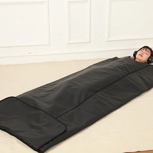 Factory direct sale wet steam infrared ir heating sauna blanket for weight lose