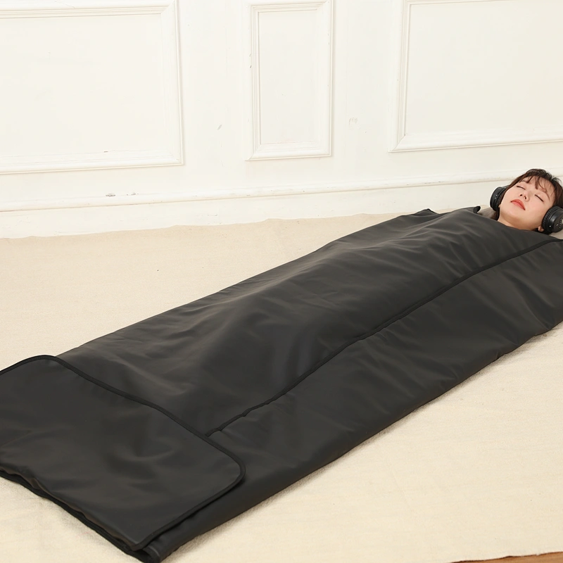 Factory direct sale wet steam infrared ir heating sauna blanket for weight lose