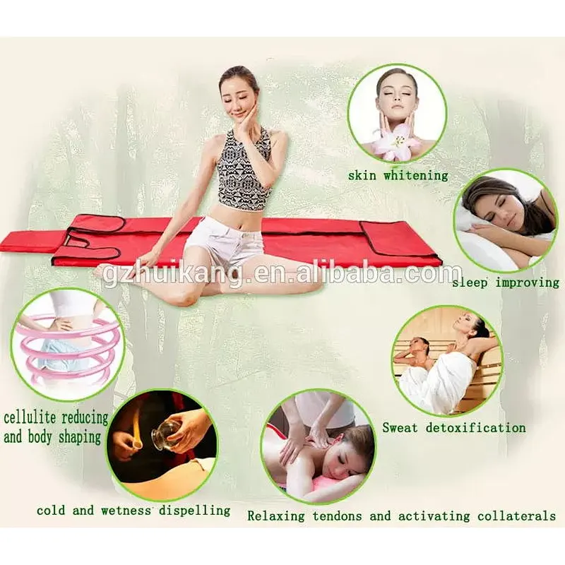 Infrared Sauna Blanket Popular Sauna Tourmaline Sauna Blanket For Weight Loss And Detox
