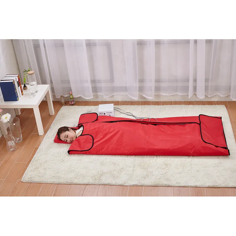 3 zone far infrared fir slimming heated sauna blanket