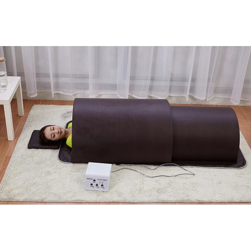 2021 new arrival 2 heating zones infrared sauna dome spa capsule  for upper dome and lower dome