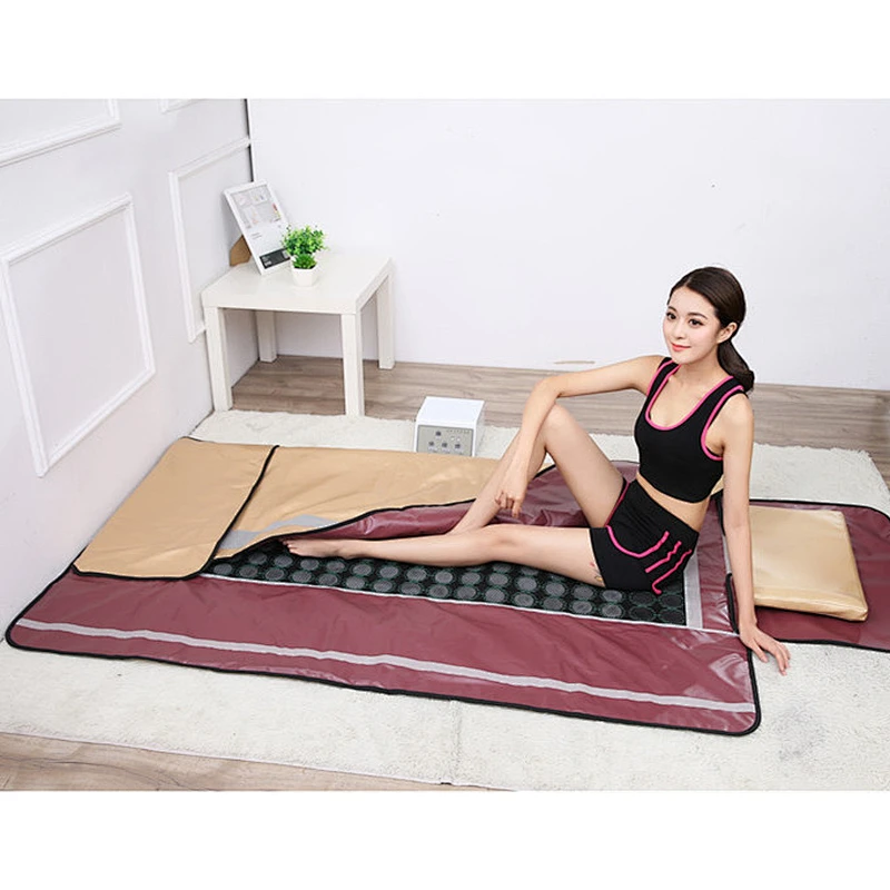 Deep Cleansing Feature 36V safety spa sauna blanket