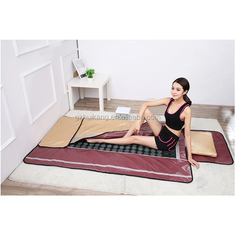 Low EMF Portable Infrared Therapy Sauna Blanket Negative Ion  Spa Heated Sauna Blanket