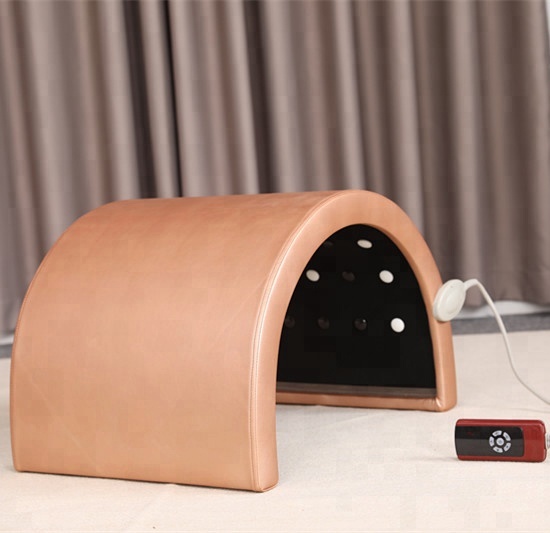 Half body far infrared sauna dome with photon light