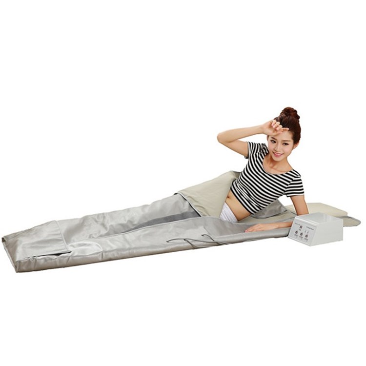 Hot Selling 3 Zones Gizmo Far Infrared Heat Therapy Fir Thermal Sauna Blanket