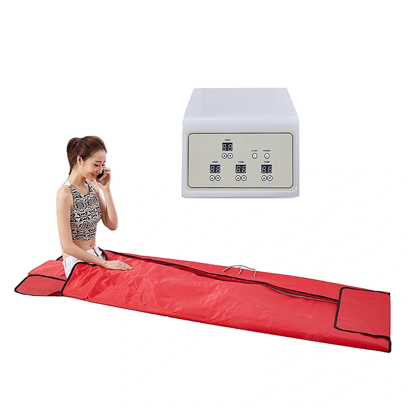 Hot Selling Health 3 Heating Zones For Weight Loss And Detox Tourmaline Sauna Blanket