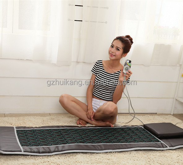 Far infrared thermal massage heating tourmaline mat