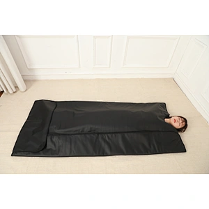 low emf home infrared sauna blanket sauna  wrap black slimming wrap