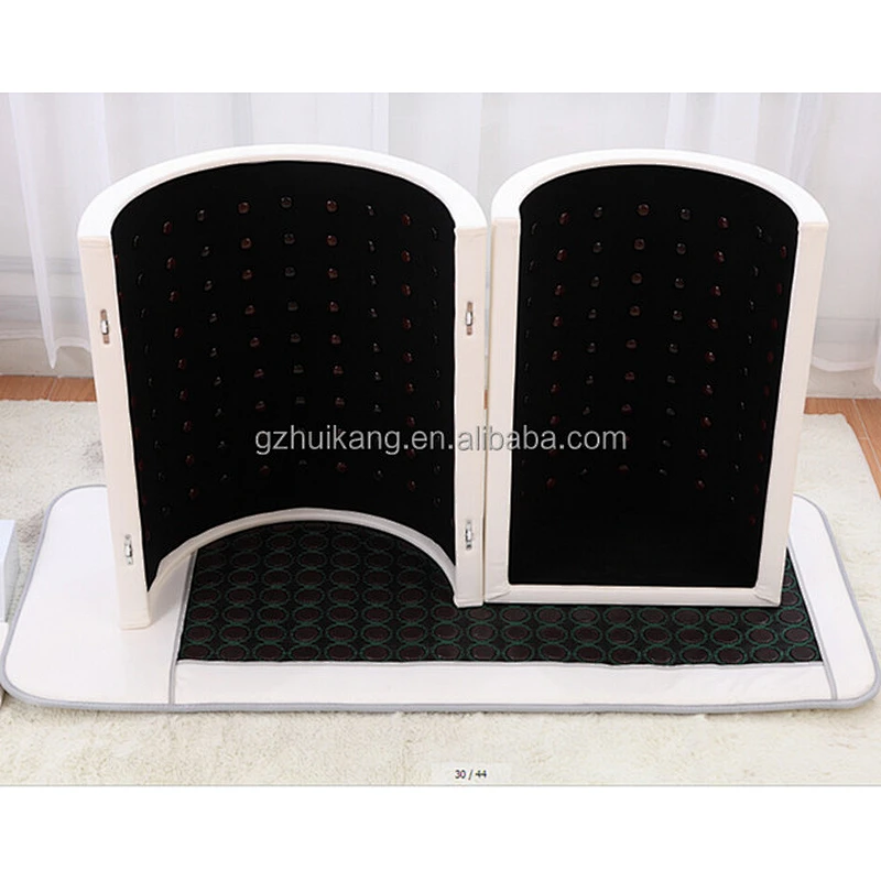 2018 newest far infrared tourmaline sauna dome with germanium heating mattress