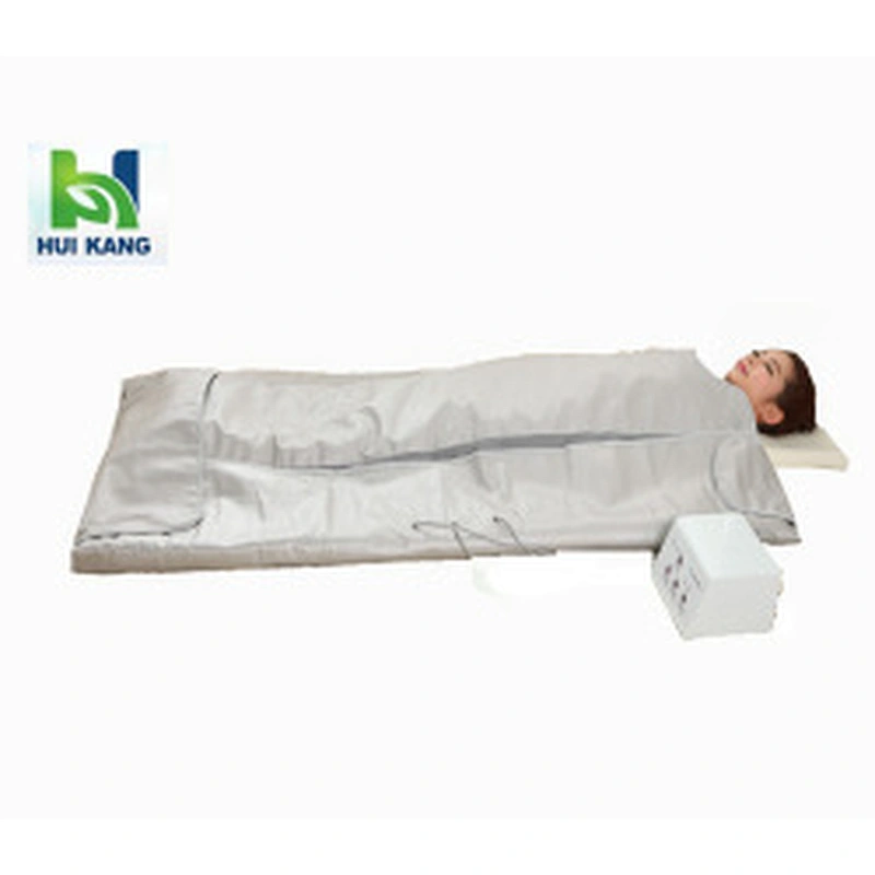 Hotest body detox infrared thermal heated slimming sauna wrap blanket
