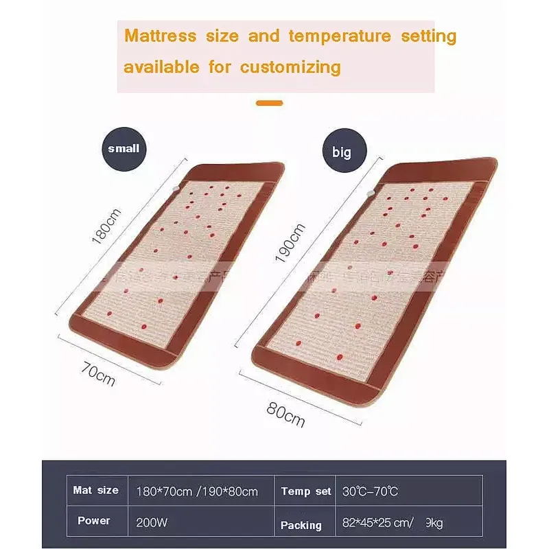 High quality infrared health red light pemf therapy device mat