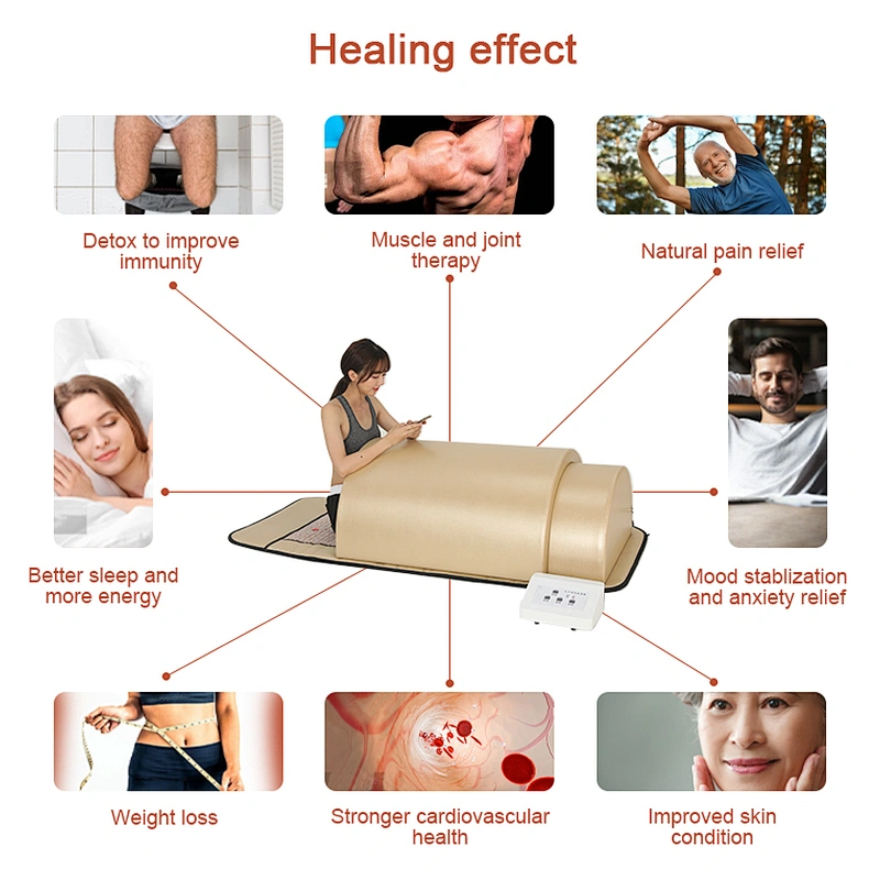 Factory direct sale Hyperthermia Equipment Far Infrared Hot Sauna Hyperthermia Dome
