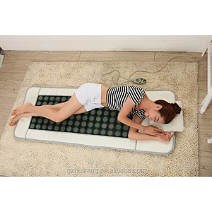 S-119 tourmaline infrared heating mat heated stone beds germanium stone heater mattress pad
