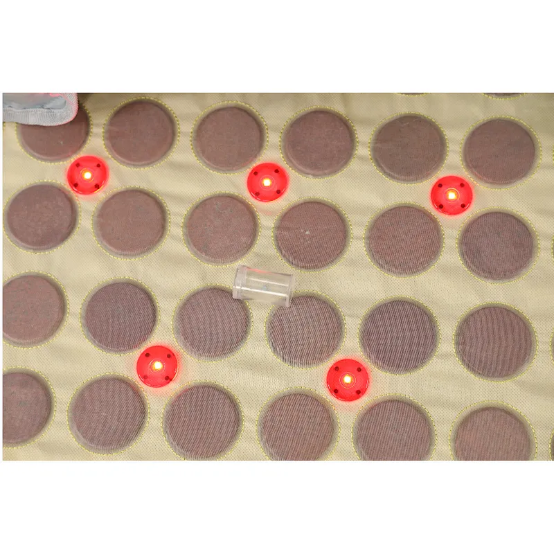 2021 Huikang New design mattress Infrared sauna yoga mat with photon light
