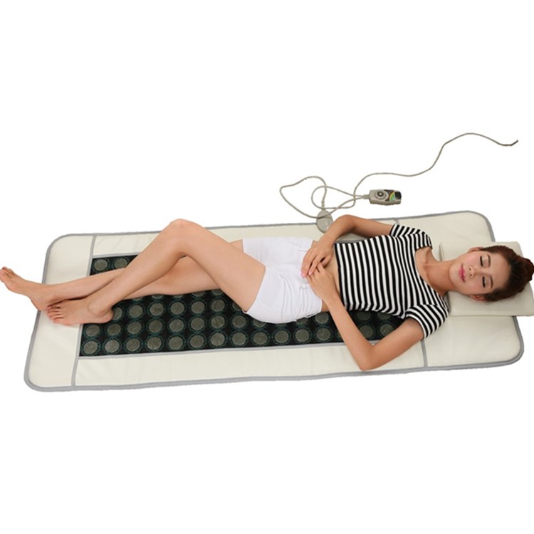 Portable Quality FYI Negative Ion Jade Heating Massage Sauna Mattress
