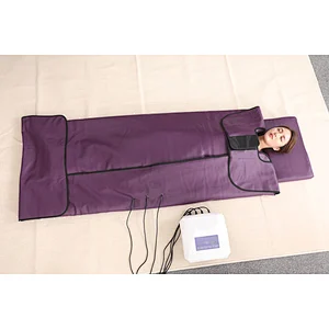 Bian Stone Spa Factory CE OEM Slimming Thermal Purple Infrared Sauna Blanket
