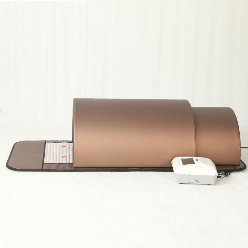Luxury Portable body Slimming and detox heating fast 3 Zones Infrared spa Capsule Bed Massage Sauna Dome
