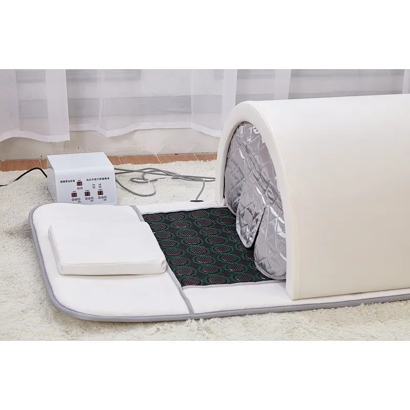 Infrared 3 Zone Heating hyperthermia Enclosure Capsule Sauna Spa Dome