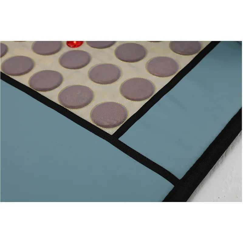 Far Infrared Thermal Tourmaline Stone Heating Pad Mattress for Pain Relief
