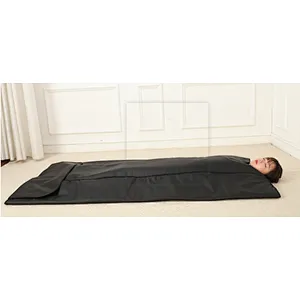 Portable hot selling one heating zone Low EMF handle controller weight loss and detox infrared body wrap sauna blanket