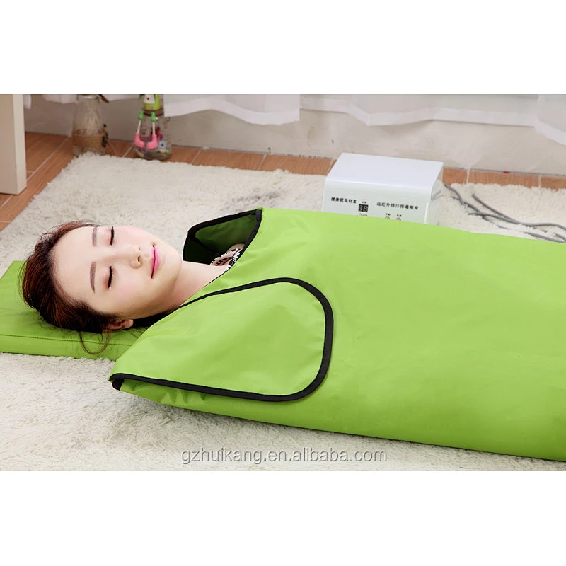 full body 3 zone infrared light slimming sauna wrap for detox