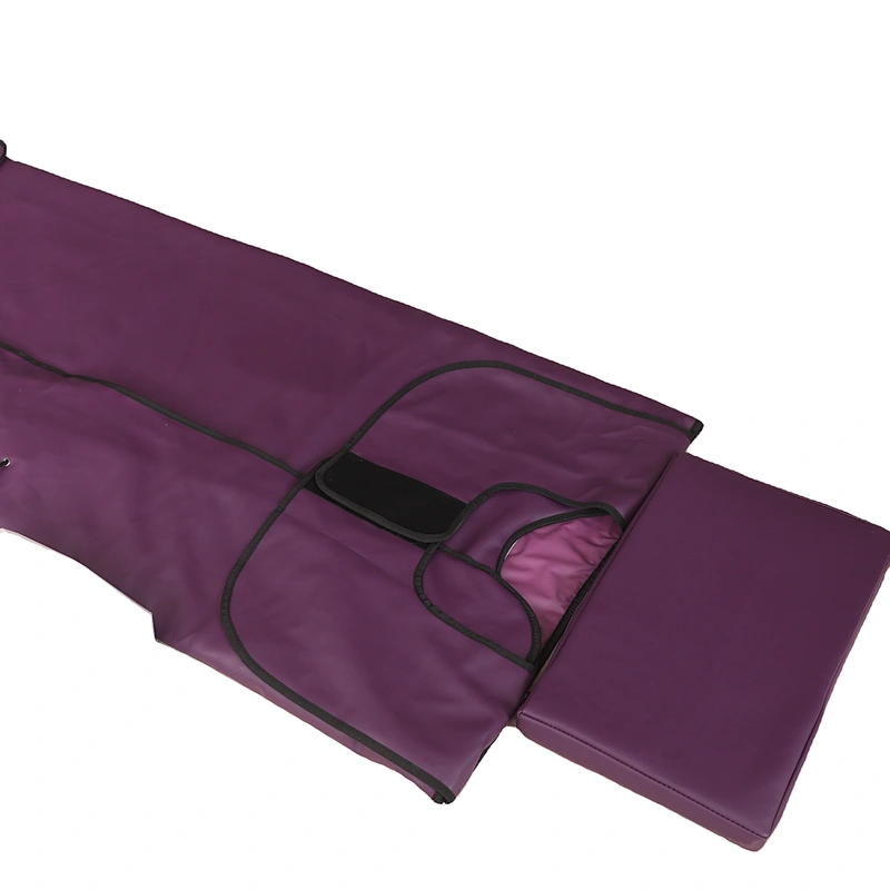 2021 Hot sale 3 heating zones portable bian stones infrared sauna blanket warp with  photon light