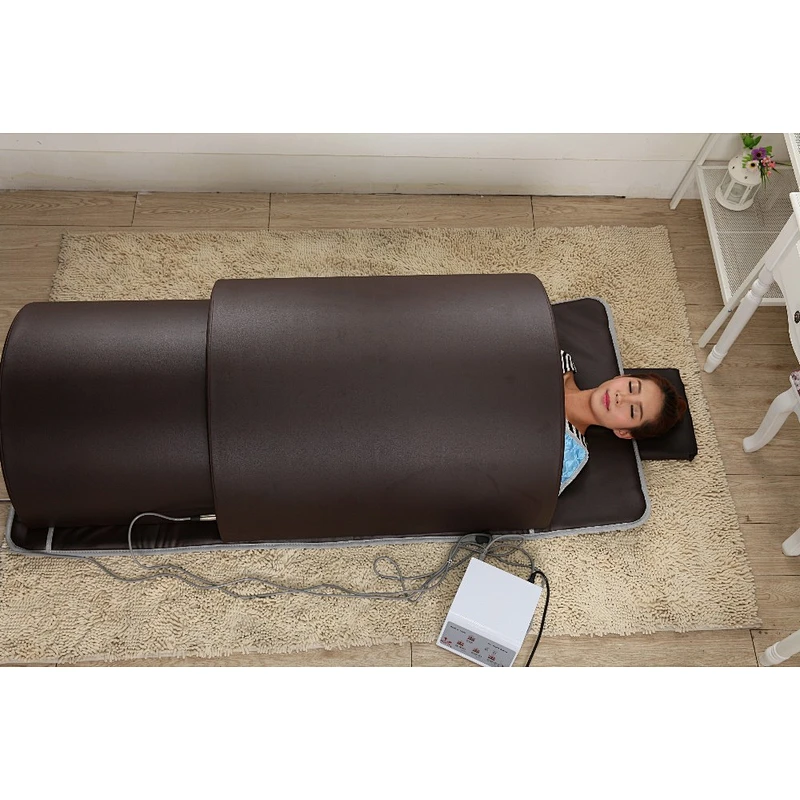 infrared sauna dome with gem stone mat ,infrared detox dome