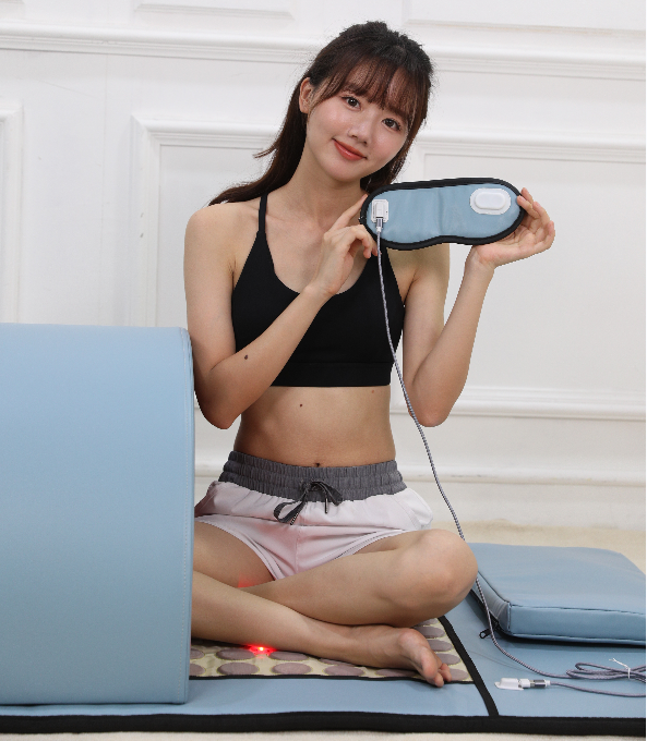 3 heating zones portable massage red color Bian stones hyperthermia dry fir far infrared spa capsule sauna dome