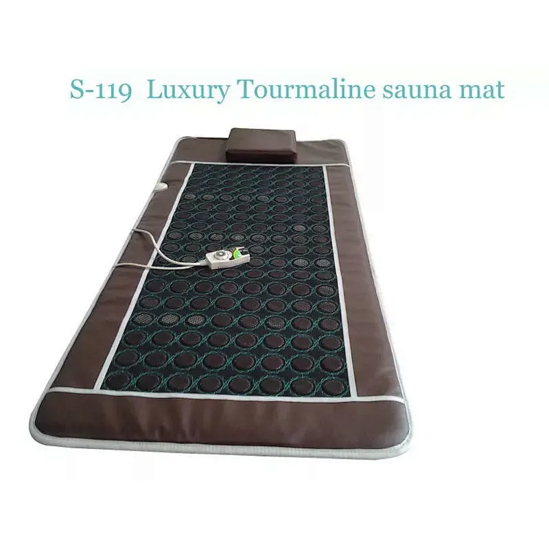 Tourmaline Stone help Detox Weight Loss Infrared Therapy Sauna Mat