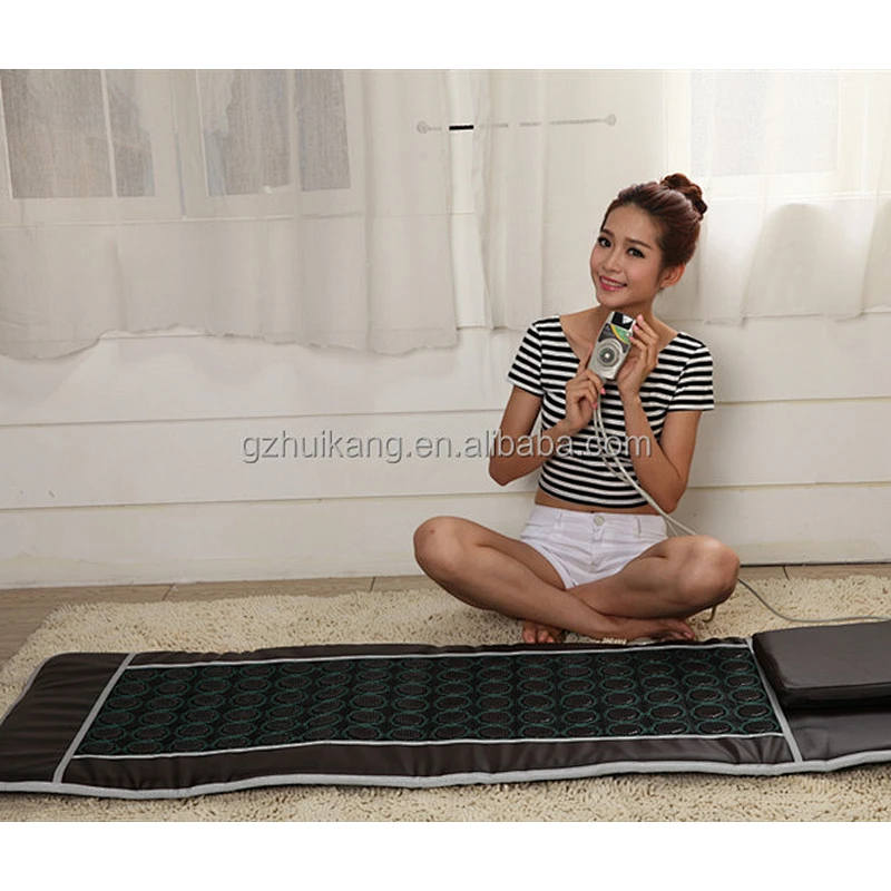 Far infrared thermal massage heating tourmaline mat