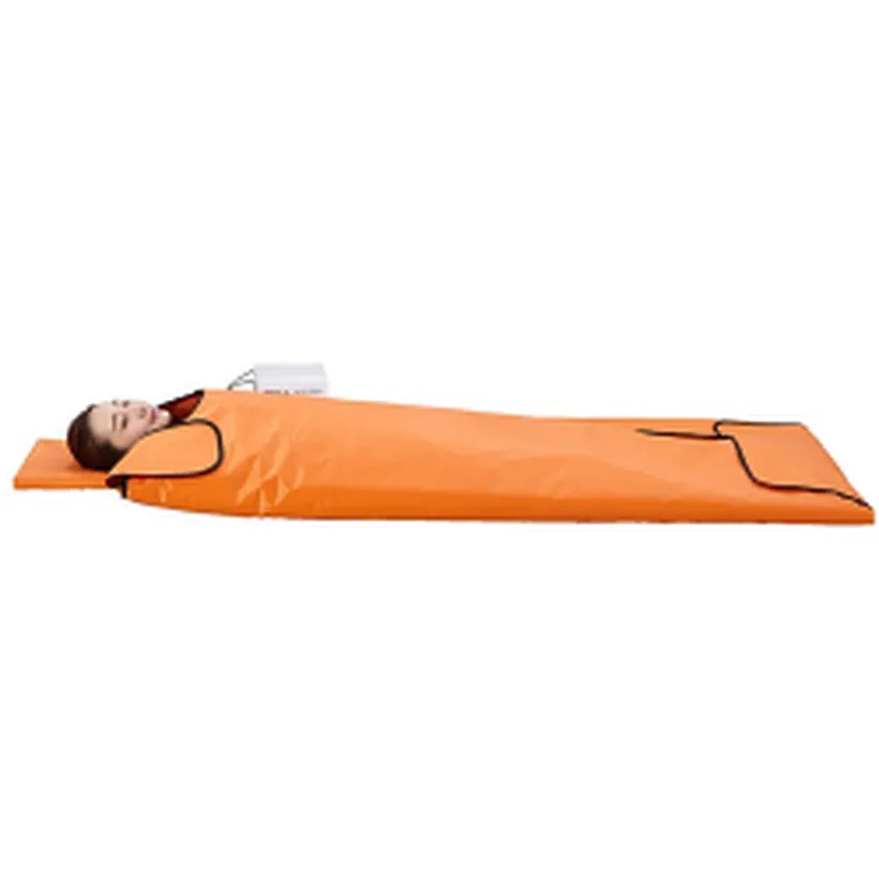 Huikang OEM/ODM 3 zones infrared body wraps machine sauna blanket with tourmaline and jade stones