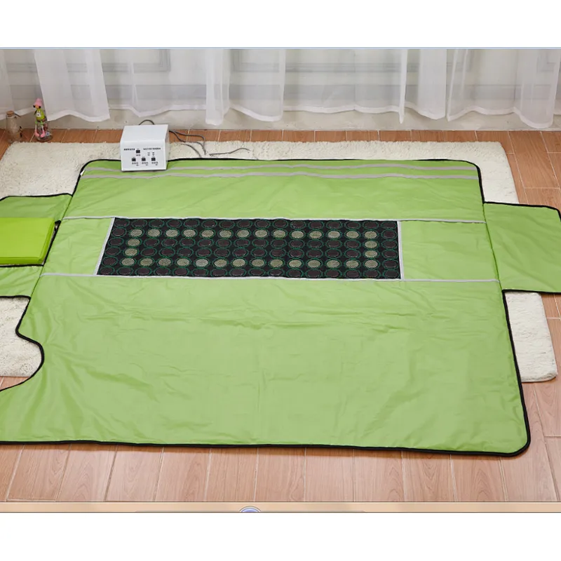 2021 OEM/ODM beauty physical therapy equipments jade stones infrared sauna blanket