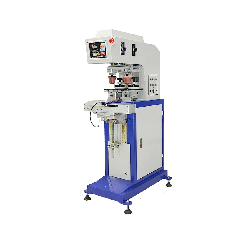 Sale For Dongguan Hot sales Electronic Products Double Color Conveyor new Pad Printer machine