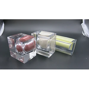 Round silicone pad acrylic moulds square silicone pad moulds for pad printing machine