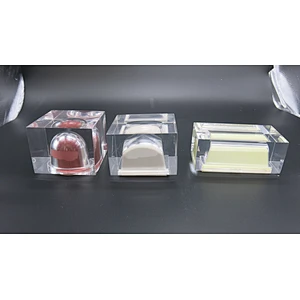Round silicone pad acrylic moulds square silicone pad moulds for pad printing machine