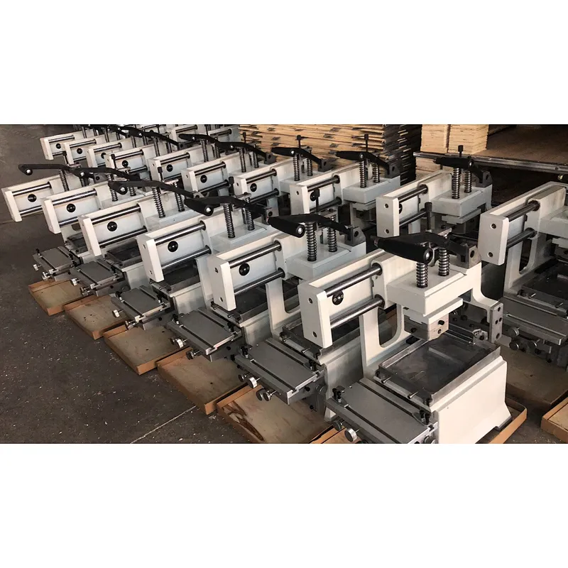 cheap price manual one color sealed ink cups logo pad printing machine for sale